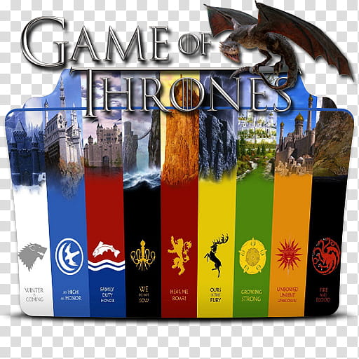 Game of Thrones All Seasons , GoT Main Folder transparent background PNG clipart