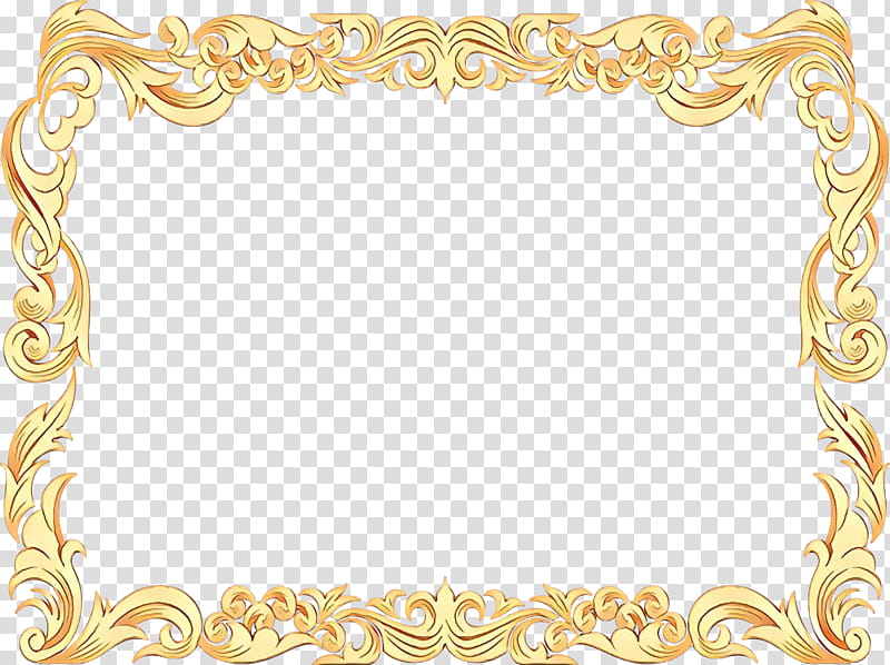 Gold Frames, Frames, Yellow, Line, Rectangle transparent background PNG clipart