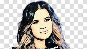 Hair Style, Pop Art, Retro, Vintage, Black Hair, Hair Coloring, Brown Hair, Portrait transparent background PNG clipart thumbnail