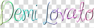 Textos de Demi Lovato transparent background PNG clipart thumbnail