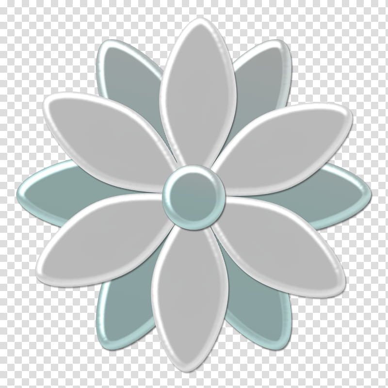 Decorative flowerses in, gray and green flower art transparent background PNG clipart