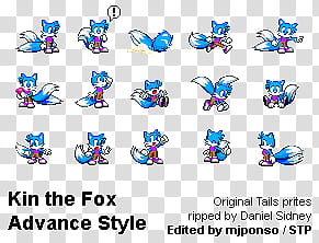 GIFT: Kin the Fox Sprites transparent background PNG clipart