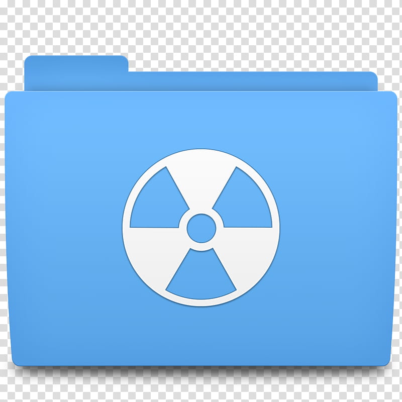 Accio Folder Icons for OSX, Burnable, blue folder illustration transparent background PNG clipart