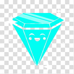 x Icons Set , Rave_Diamond_blue, sentient diamond illustrated transparent background PNG clipart