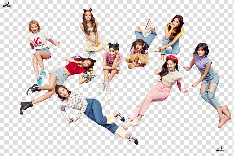  TWICE What is Love, all female music group transparent background PNG clipart