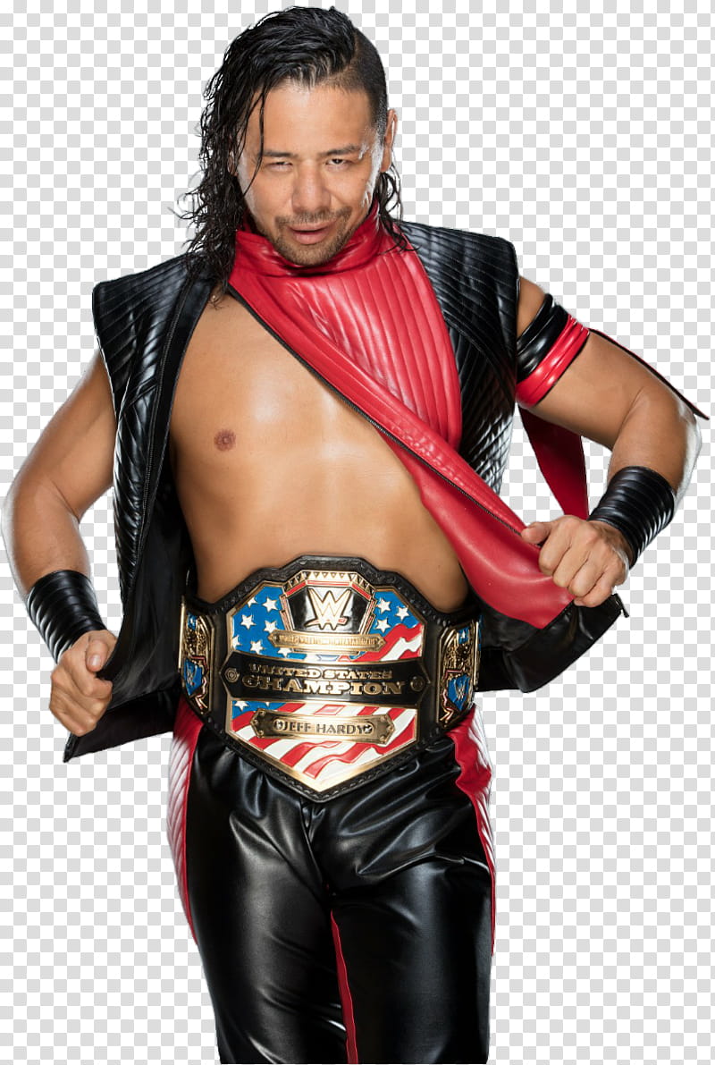 Shinsuke Nakamura U S Champion new  transparent background PNG clipart
