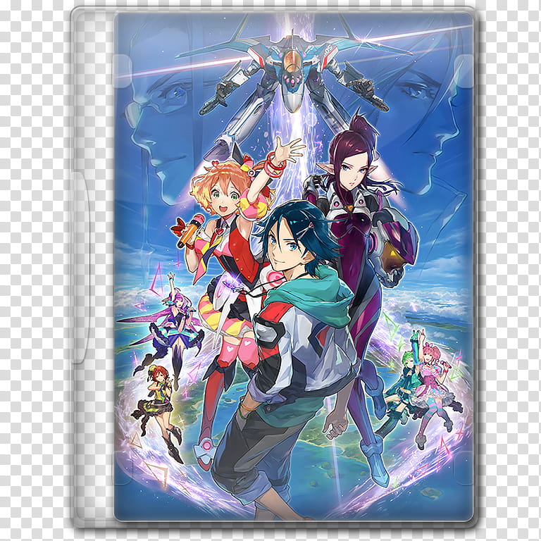 Anime  Spring Season Icon , Macross Delta, v, macross delta vol. [limited edition] poster transparent background PNG clipart