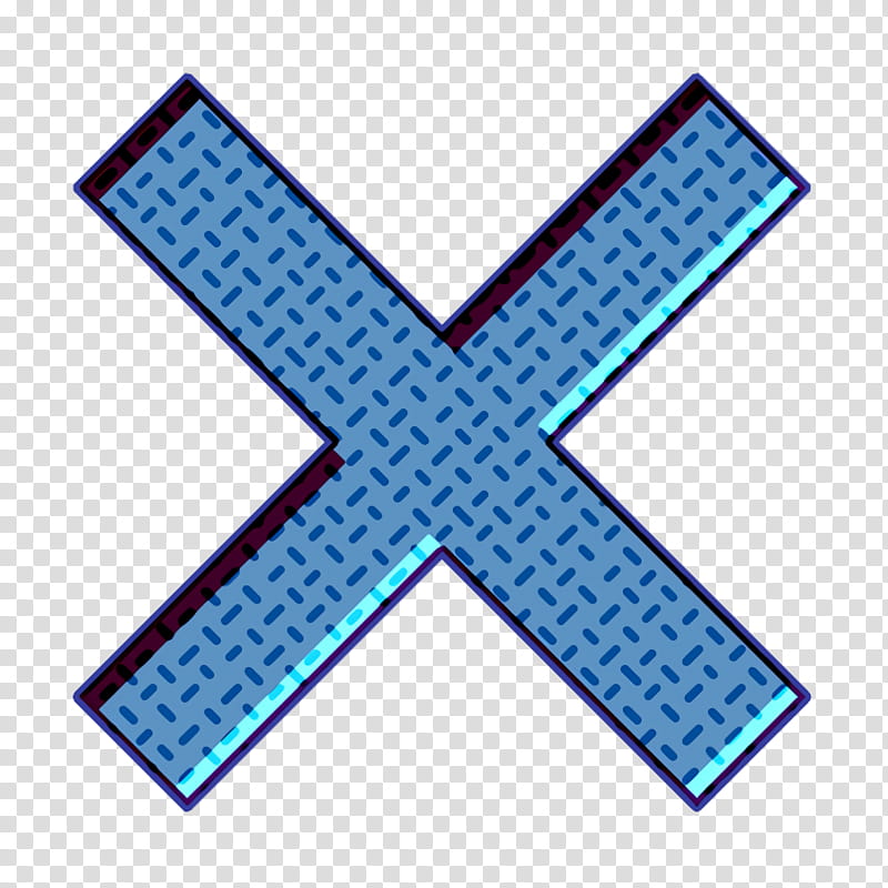 cancel icon close icon cross icon, Delete Icon, Incorrect Icon, Invalid Icon, X Icon, Cobalt Blue, Electric Blue, Symbol transparent background PNG clipart
