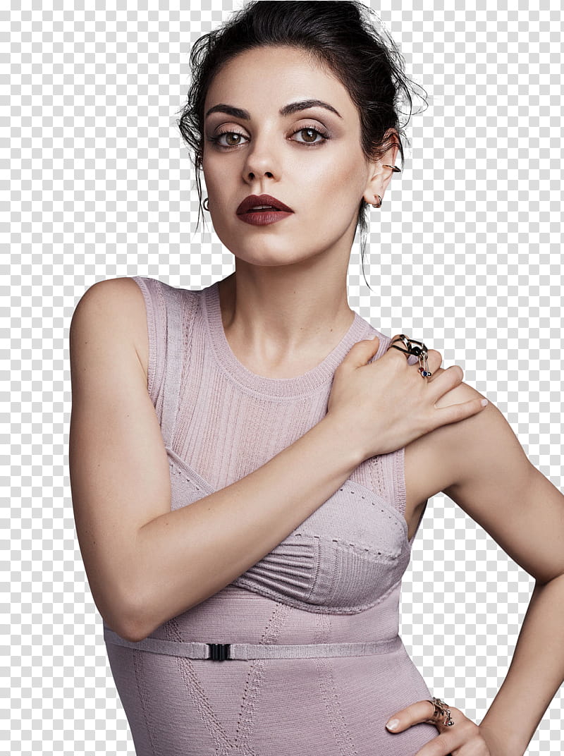 Mila Kunis ,,MILA-() transparent background PNG clipart