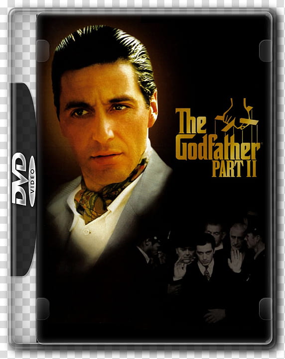 Dvd Movie Case Icons The God Father Ii Transparent Background Png Clipart Hiclipart