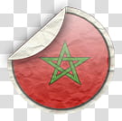 world flags, Morocco icon transparent background PNG clipart