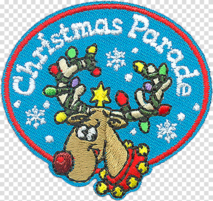 Christmas, Parade, Christmas Day, Santa Claus, Embroidered Patch, Santa Claus Parade, Christmas, Holiday transparent background PNG clipart