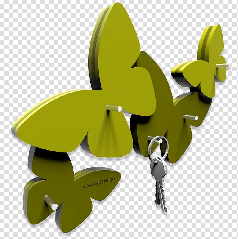 Butterfly Black And White, Key Chains, Allwedd, Color, Wall, Green, Parede, Door transparent background PNG clipart