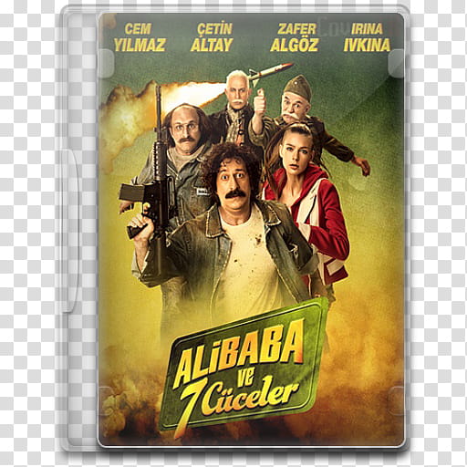 Movie Icon Mega , Ali Baba ve  Cuceler, Alibaba Ve  Cuceler movie case transparent background PNG clipart