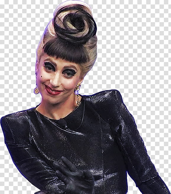x more Lady Gaga, smirking Lady Gaga transparent background PNG clipart