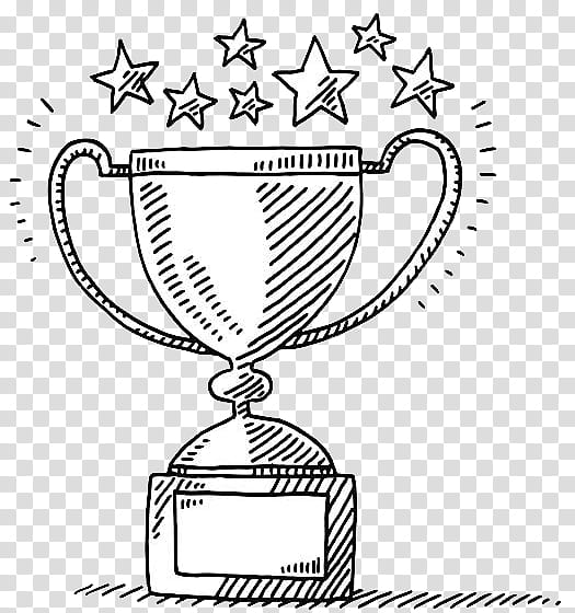 Book Black And White, Drawing, Trophy, Coloring Book, Doodle, Award, Line Art, Black And White transparent background PNG clipart