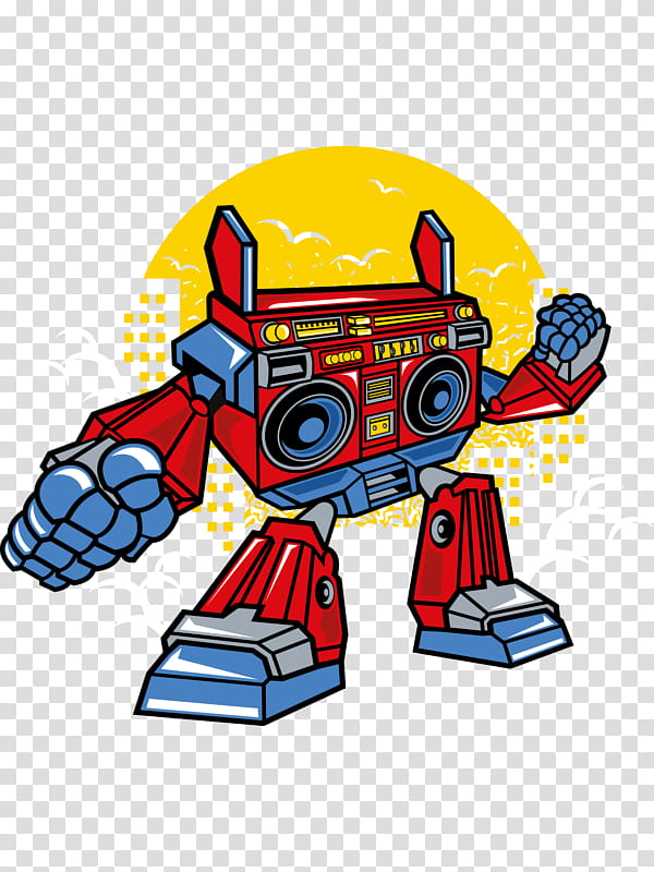 Transformers, Tshirt, Blaster, Cartoon, Boombox, Robot, Robot T Shirt, Hip Hop Tshirt transparent background PNG clipart