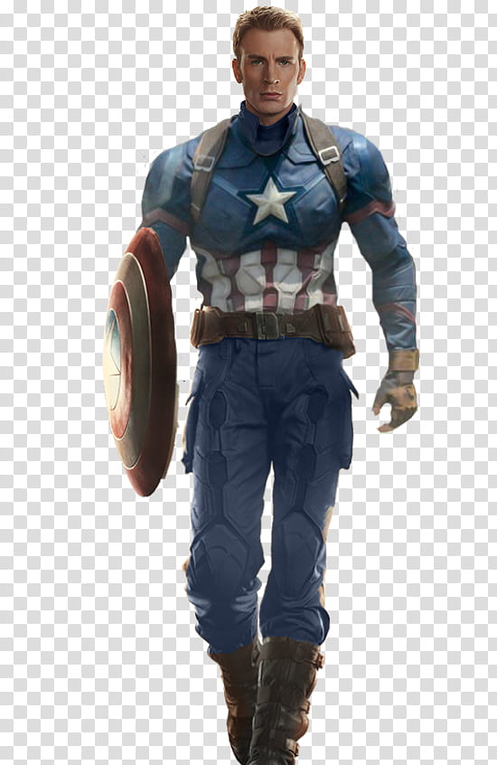 Captain America Civil War Costume transparent background PNG clipart