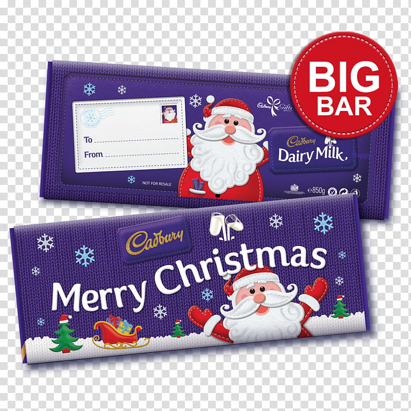 Merry Christmas Tree, Chocolate Bar, Cadbury Dairy Milk, Santa Claus, Christmas Day, Cadbury Buttons, Cadbury Dairy Milk Delivered Worldwide, Gift transparent background PNG clipart