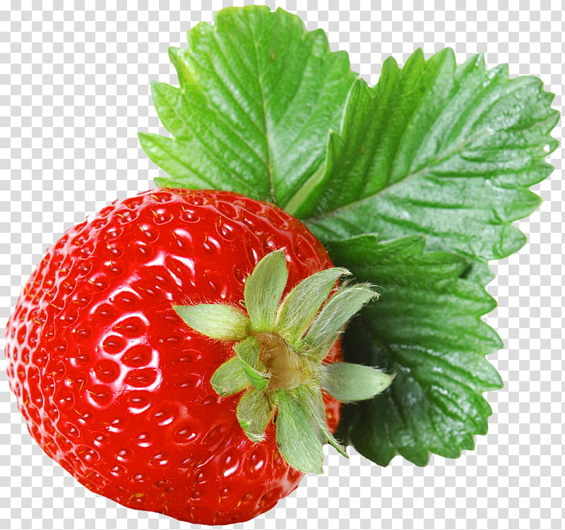 red strawberry transparent background PNG clipart