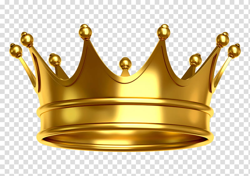 Gold crown on a background, gold crown transparent background PNG clipart