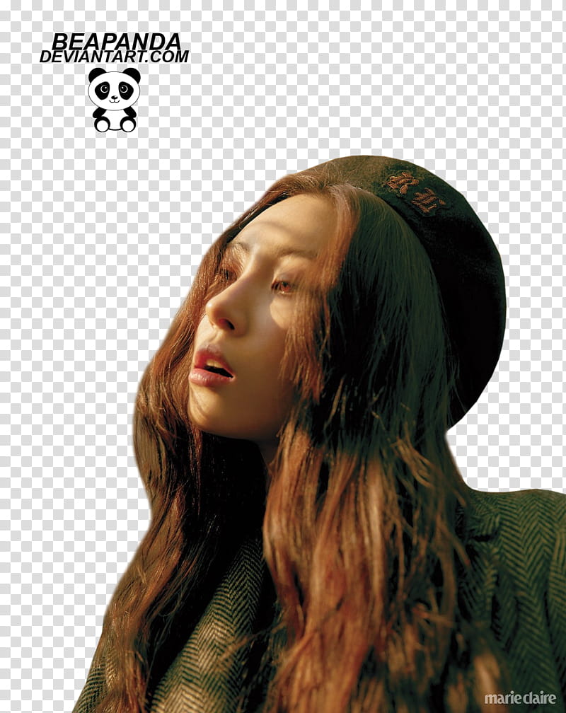 Sunmi, woman wearing gray knit cap transparent background PNG clipart