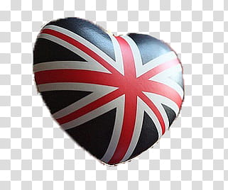 London, heart-shaped flag of United Kingdom balloon transparent background PNG clipart