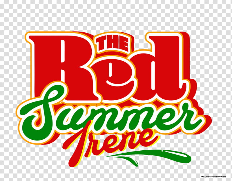 The Red Summer Irene logo transparent background PNG clipart