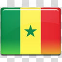 All in One Country Flag Icon, Senegal-Flag- transparent background PNG clipart