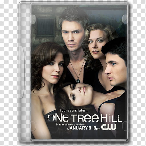 Series DVD Icons : + ICNS, One Tree Hill transparent background PNG clipart