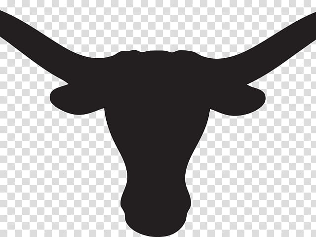 American Football, Texas Longhorns Football, Texas Longhorns Baseball, Texas Longhorns Womens Basketball, Cattle, Black And White
, Head, Silhouette transparent background PNG clipart