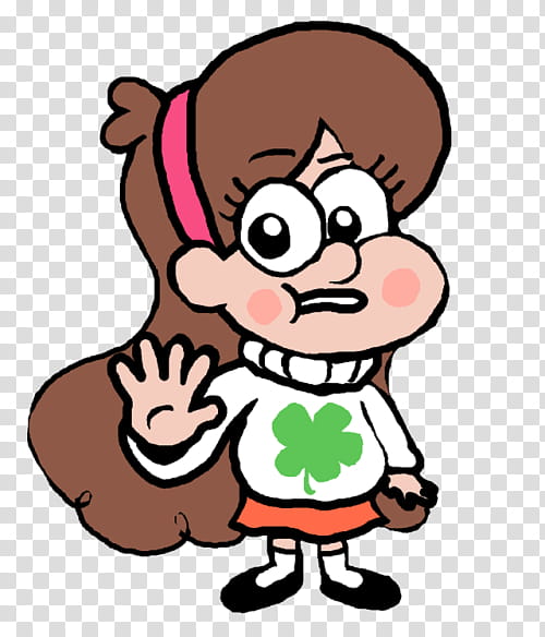 Gravity Falls Mabel, Mabel Pines, Character, Fourleaf Clover, Thumb, Cartoon, Birthday
, Auckland transparent background PNG clipart