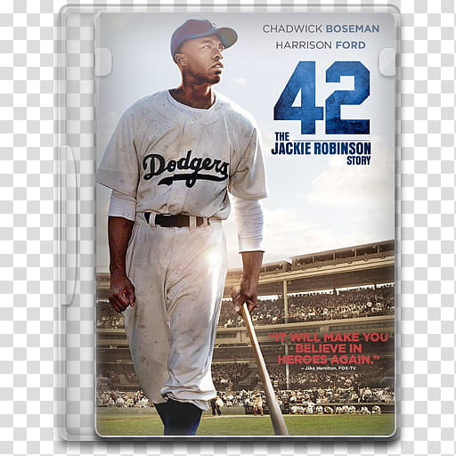Movie Icon Mega , ,  The Jackie Robinson Story case transparent background PNG clipart