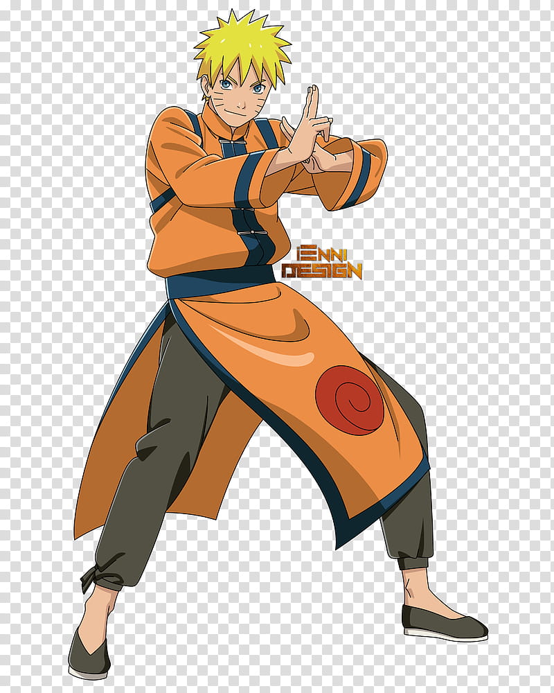 Chinese Clothing|Naruto Uzumaki transparent background PNG clipart