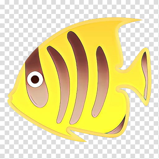 Yellow, Cartoon, Marine Biology, Fish, Pomacanthidae, Fin, Butterflyfish, Holacanthus transparent background PNG clipart