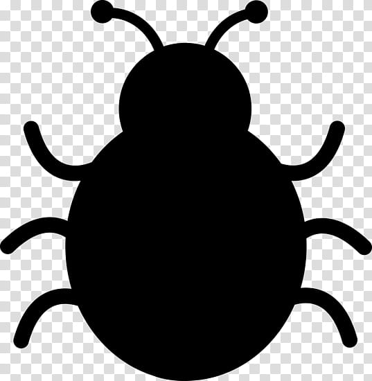 Cartoon Cat, Ladybird Beetle, Insect, Grouchy Ladybug, Black, Pest, Blackandwhite, Symmetry transparent background PNG clipart