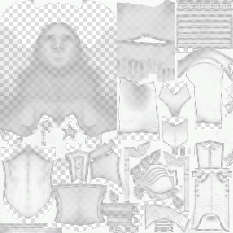Wonder Lisa old meshmod transparent background PNG clipart