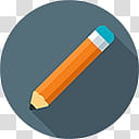 Flatjoy Circle Icons, Pencil, pencil icon transparent background PNG clipart