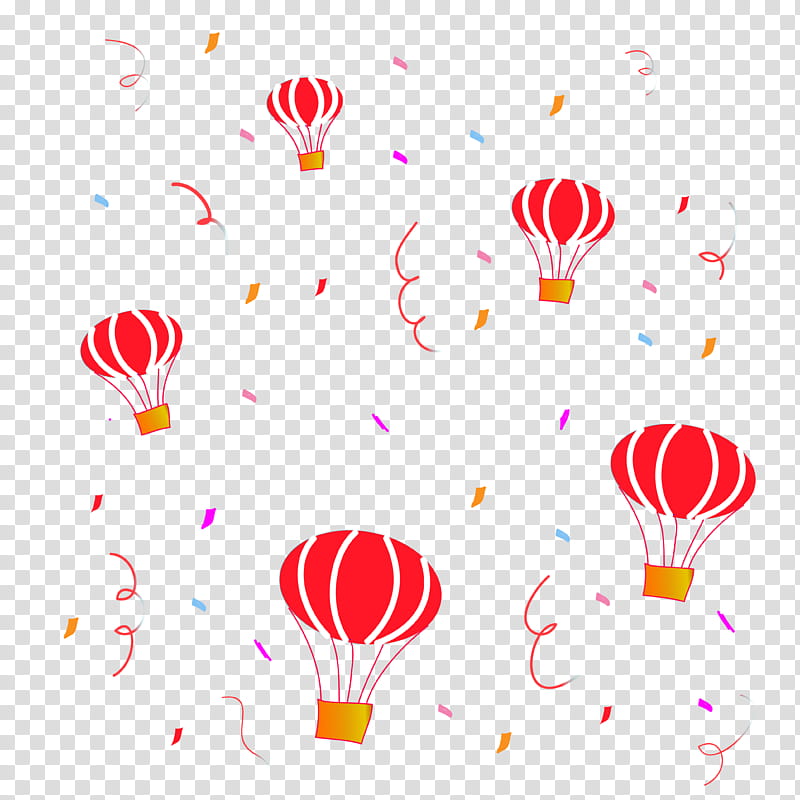 Hot Air Balloon, Paper, Ribbon, Pink, Hot Air Ballooning, Vehicle transparent background PNG clipart