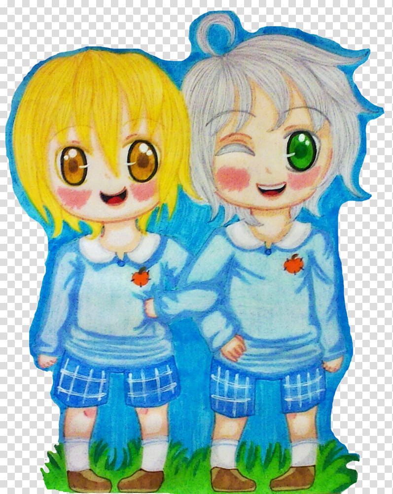 Shiro y Thiago Amigitos transparent background PNG clipart