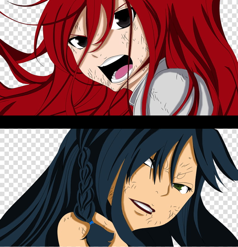 Erza And Minerva Chapter  transparent background PNG clipart
