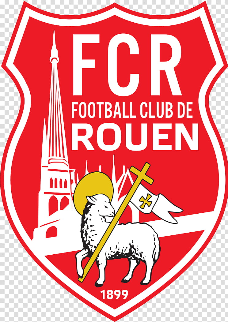 Football, Fc Rouen, Le Grandquevilly, Logo, Normandy, France, Red, Text transparent background PNG clipart
