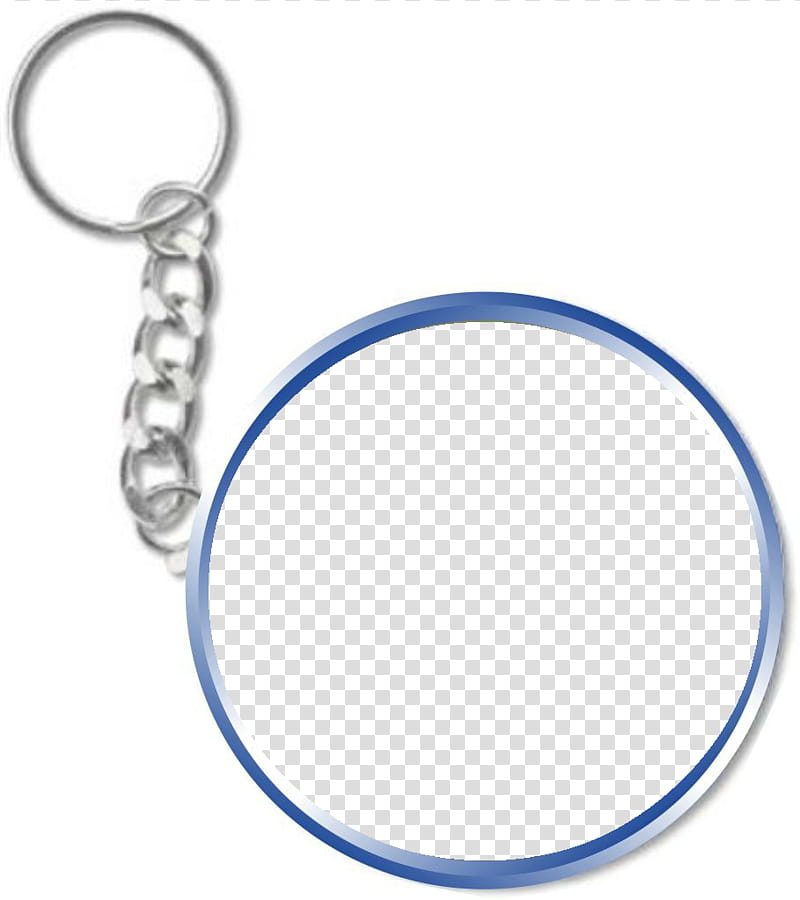Llavero, blue keychain transparent background PNG clipart