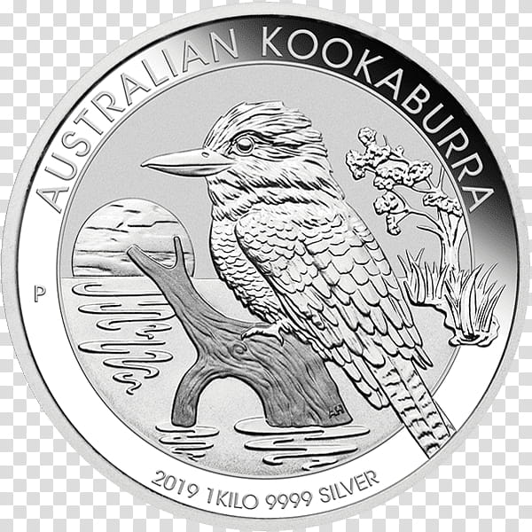 Bird Line Art, Perth Mint, Australian Silver Kookaburra, Laughing Kookaburra, Bullion Coin, Silver Coin, APMEX, Ounce transparent background PNG clipart