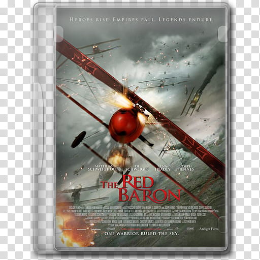 Movie DVD Icons , The Red Baron transparent background PNG clipart