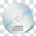 VannillA Cream Icon Set, CD-disc, compact disc illustration transparent background PNG clipart