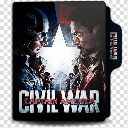 Marvel Cinematic Universe Phase  Folder Icon , Captain America Civil War transparent background PNG clipart