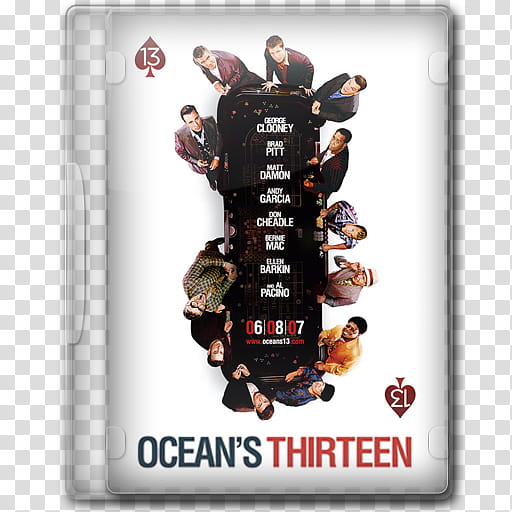 Ocean Trilogy, Ocean's Thirteen () icon transparent background PNG clipart