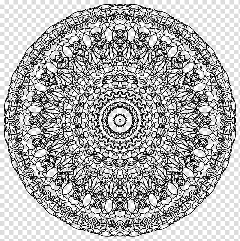 Creative Commons Mandala  transparent background PNG clipart