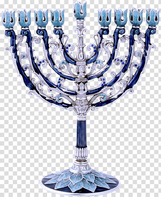 Hanukkah, Candle Holder, Menorah, Drinkware, Stemware, Glass, Tableware, Holiday transparent background PNG clipart